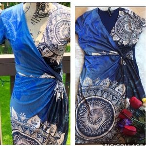 🌺NWT faux wrap/ side tie dress🌺